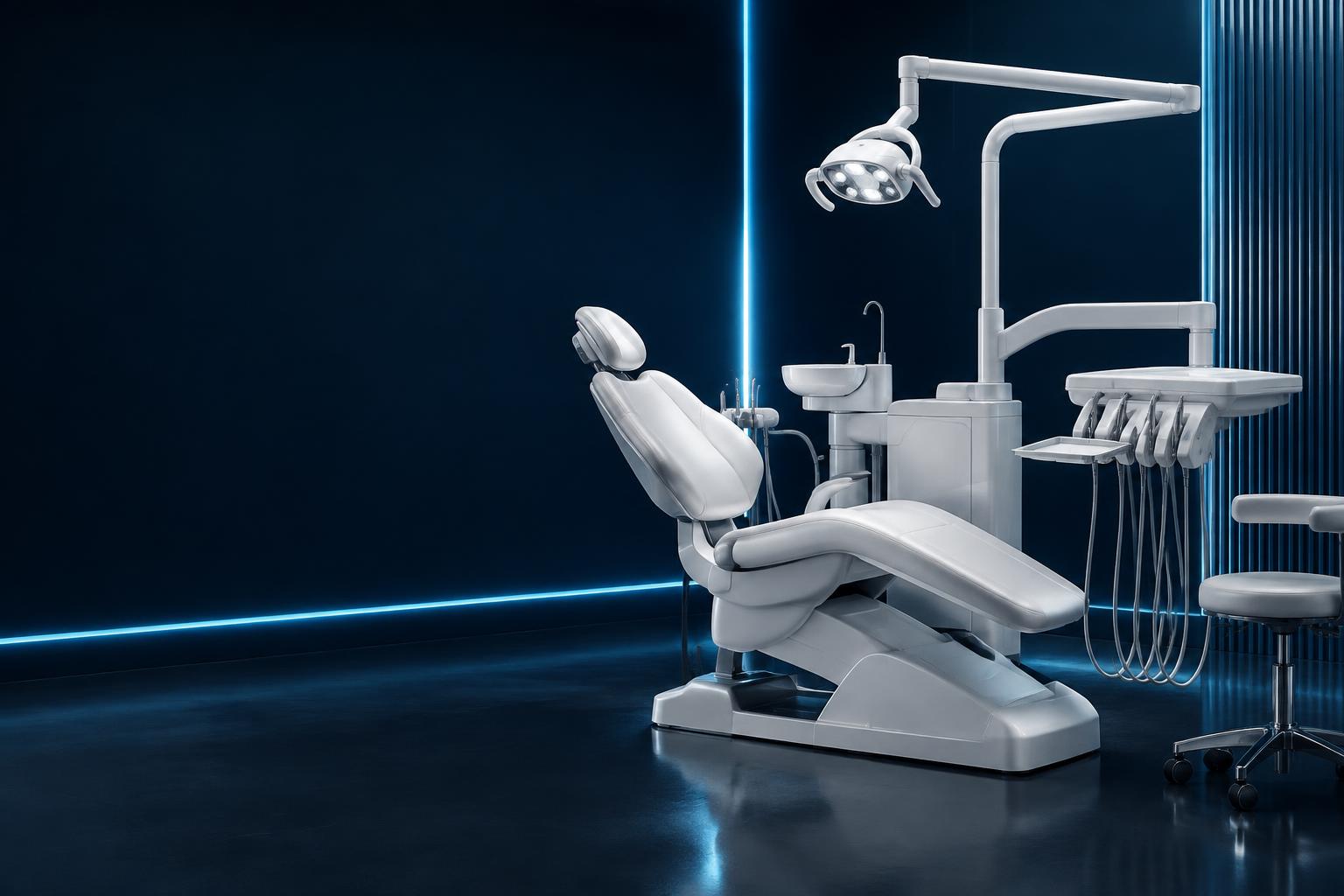 Equipo dental moderno, fotografía ilustrativa