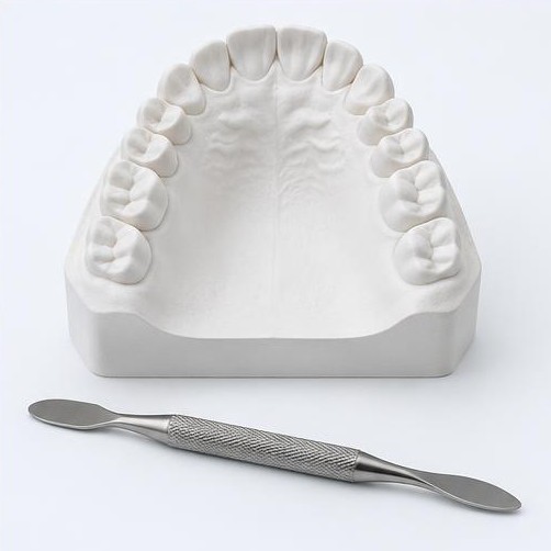 Insumos para laboratorio dental, imagen ilustrativa